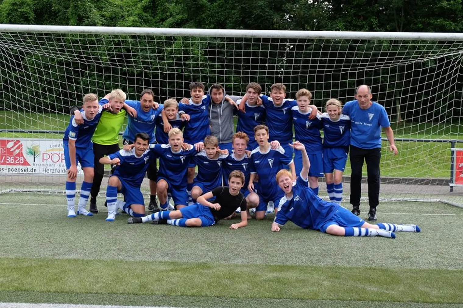 Erfolgreiche Aufstiegsrunde der C1-Junioren