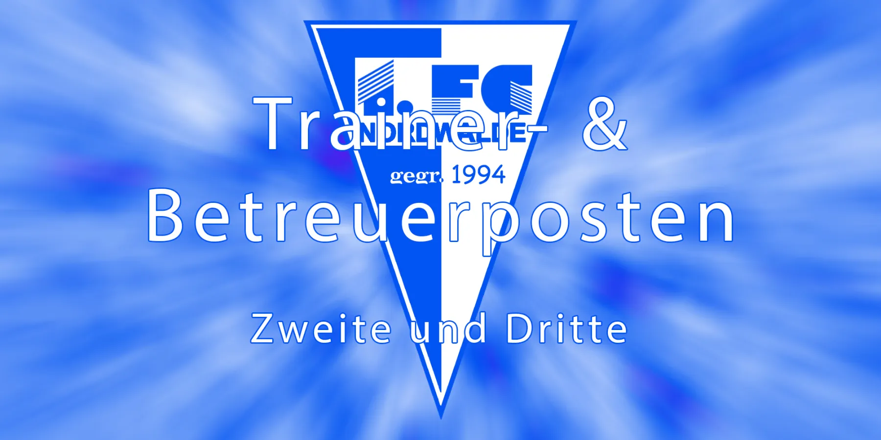 Trainer- und Betreuerposten